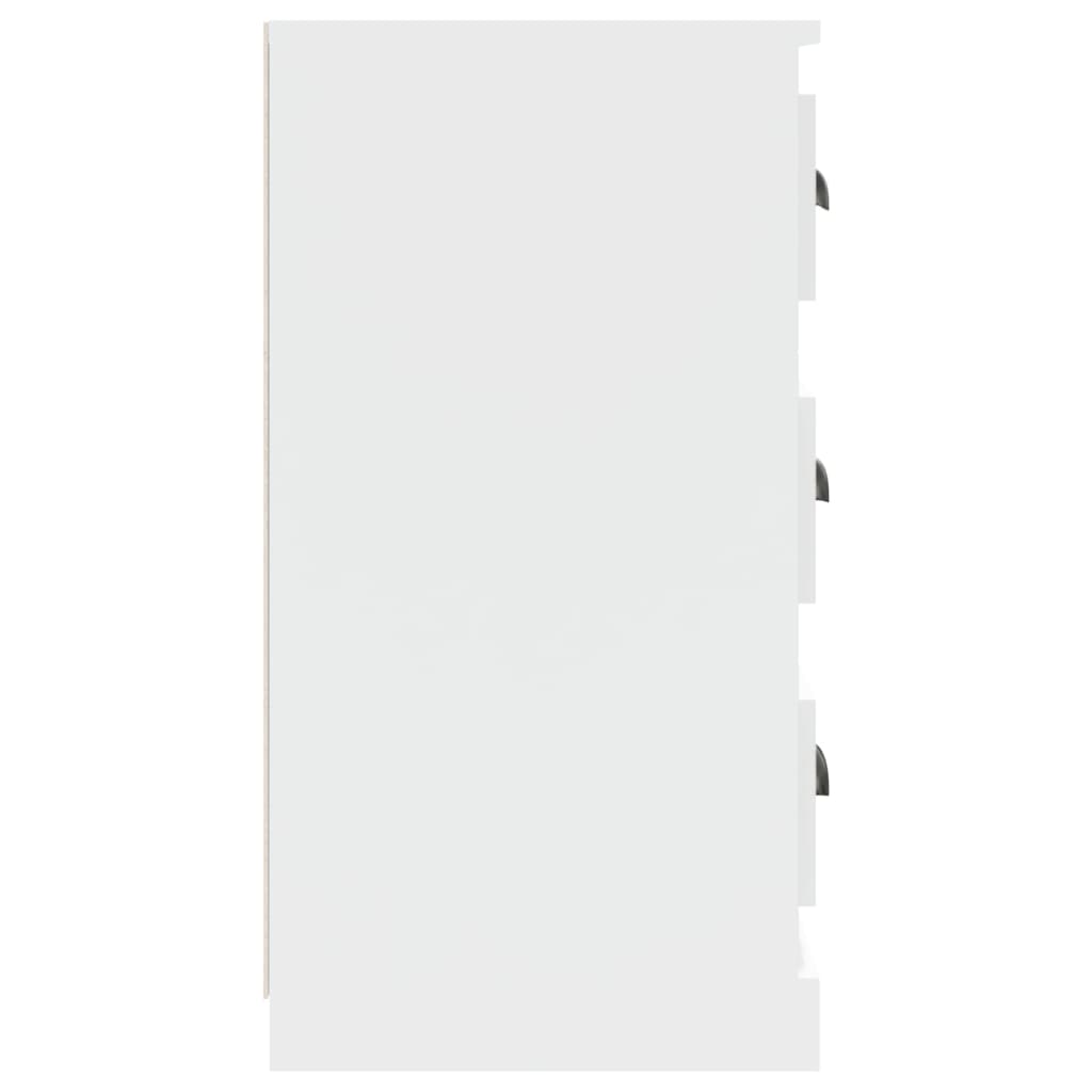 skænk 70x35,5x67,5 cm konstrueret træ hvid