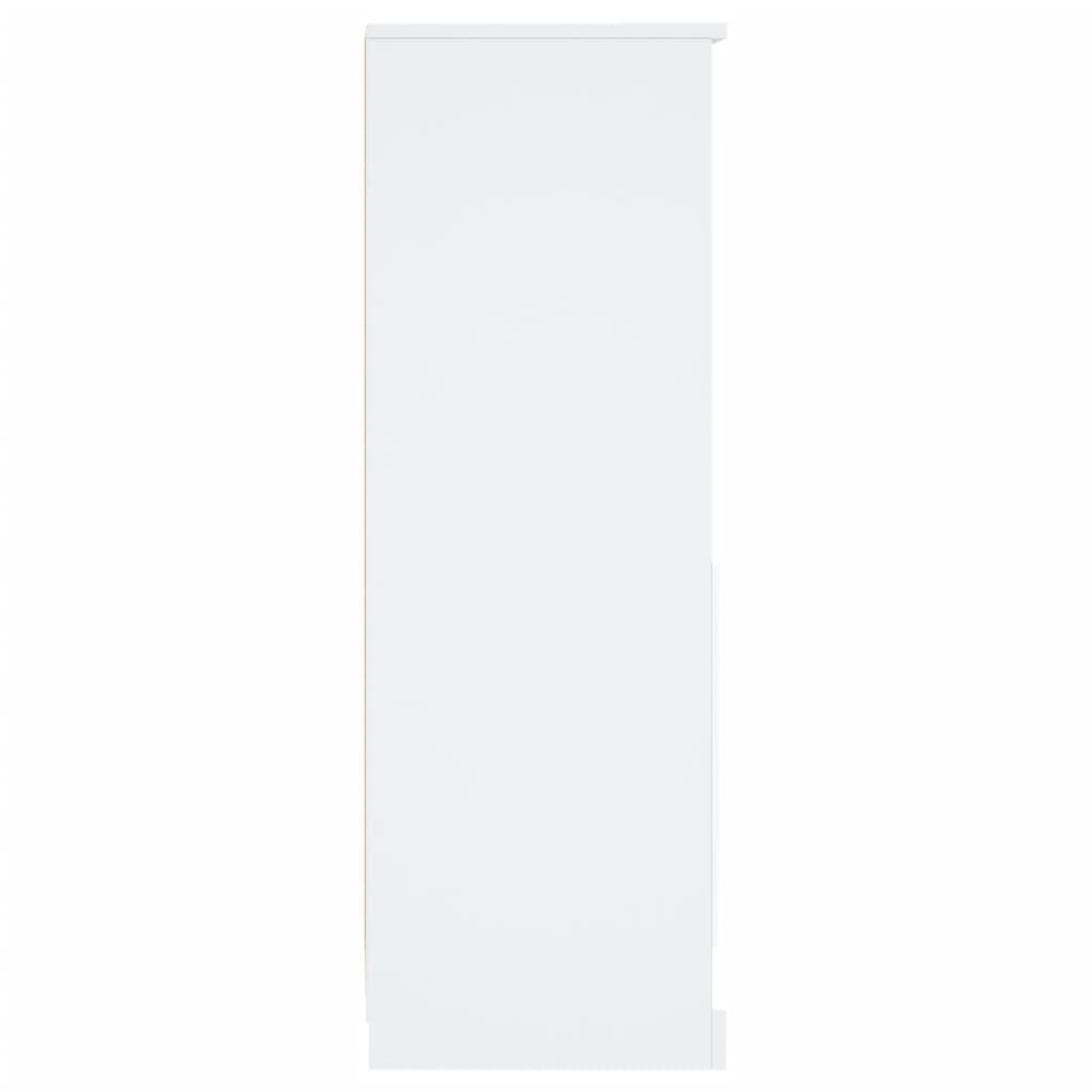 skab 36x35,5x103,5 cm konstrueret træ hvid