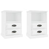 sengeborde 2 stk. 43x36x60 cm hvid