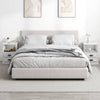 sengeborde 2 stk. 43x36x60 cm hvid
