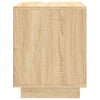 sengeborde 2 stk. 44x35x45 cm konstrueret træ sonoma-eg