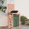 skraldespandsskjuler 84x90x128,5 cm massivt douglasgran