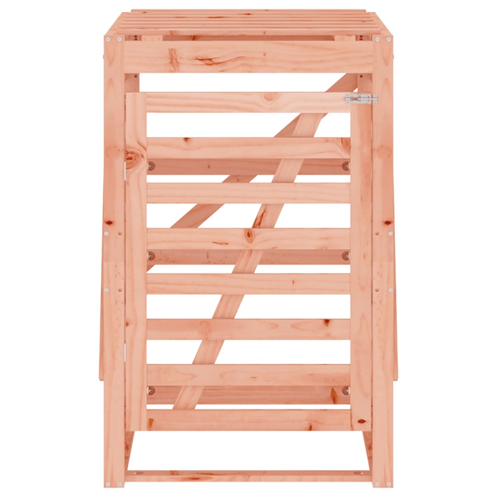 skraldespandsskjuler 84x90x128,5 cm massivt douglasgran
