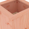 bænk med plantekasser 184,5x39,5x56,5 cm massivt douglasgran