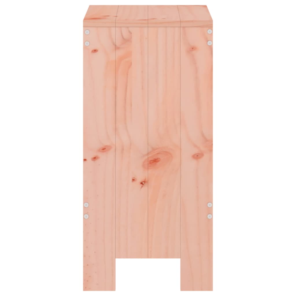 barstole 2 stk. 40x36x75 cm massivt douglasgran