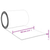 bændelgardin 300 mm x 2,6 mm 10 m PVC transparent