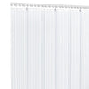 bændelgardin 200 mm x 1,6 mm 10 m PVC transparent
