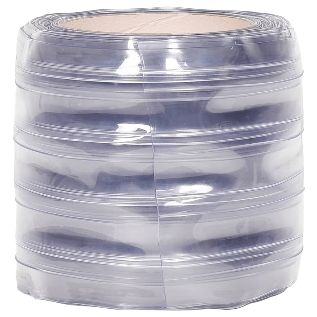 bændelgardin 200 mm x 1,6 mm 10 m PVC transparent