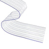 bændelgardin 200 mm x 1,6 mm 10 m PVC transparent