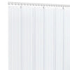 bændelgardin 200 mm x 1,6 mm 50 m PVC transparent