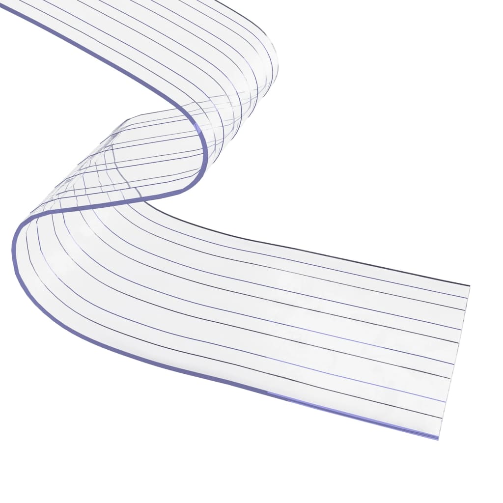 bændelgardin 200 mm x 1,6 mm 50 m PVC transparent