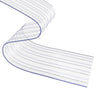 bændelgardin 300 mm x 2,6 mm 10 m PVC transparent