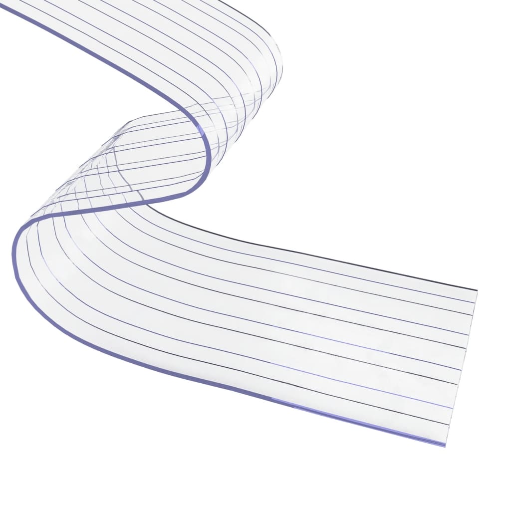 bændelgardin 300 mm x 2,6 mm 25 m PVC transparent