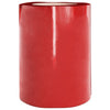 bændelgardin 300 mm x 2,6 mm 25 m PVC rød