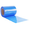 bændelgardin 300 mm x 2,6 mm 25 m PVC blå
