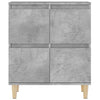 skænke 2 stk. 60x35x70 cm konstrueret træ betongrå
