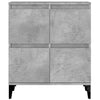 skænke 2 stk. 60x35x70 cm konstrueret træ betongrå