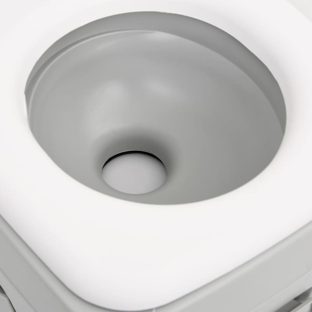 transportabelt campingtoilet og håndvask