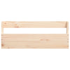væghængte skohylder 2 stk. 59x9x23 cm massivt fyrretræ