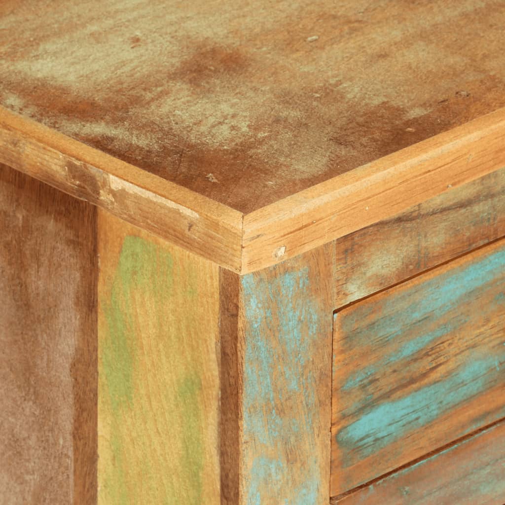 skænk 68x35x55 cm massivt genbrugstræ