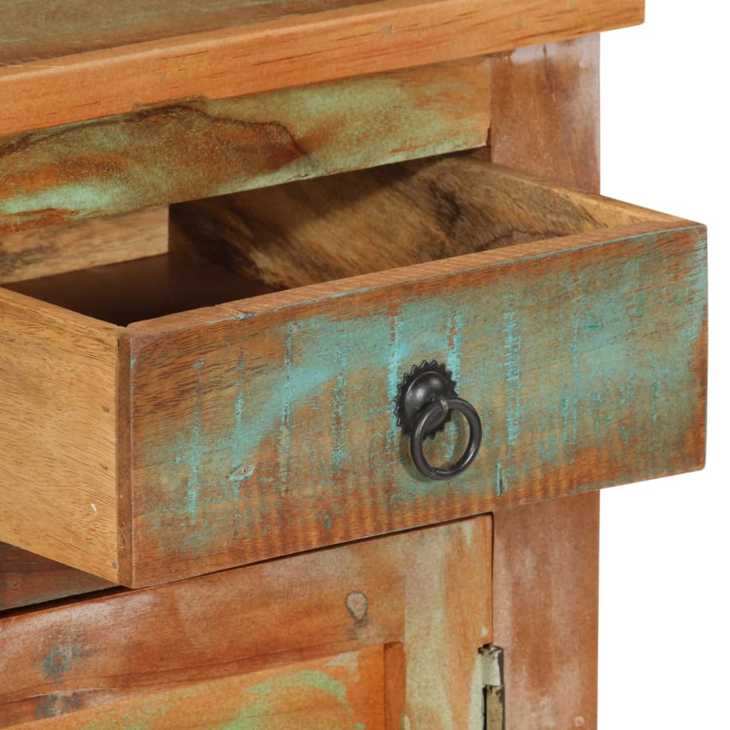 skænk 68x35x55 cm massivt genbrugstræ