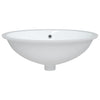 badeværelsesvask 56x41x20 cm oval keramisk hvid