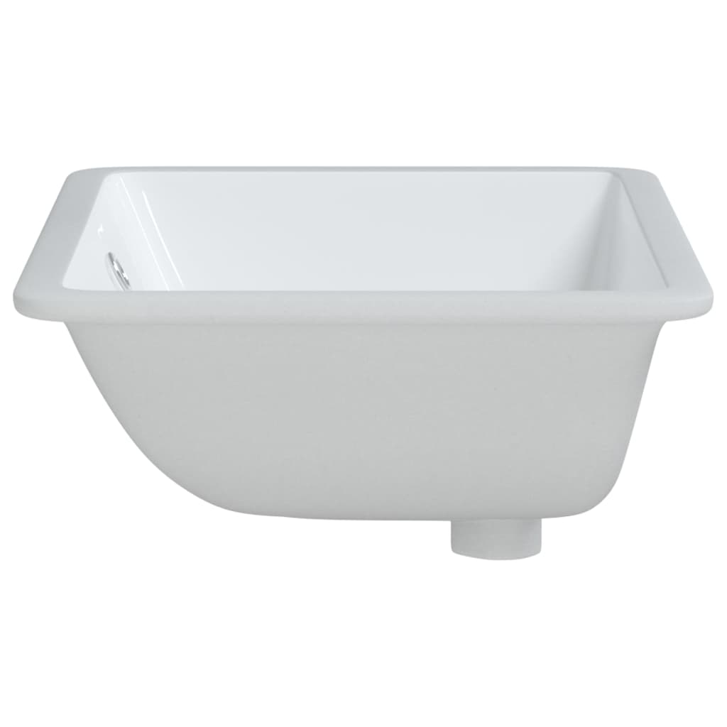 badeværelsesvask 52x38,5x19,5 cm rektangulær keramisk hvid