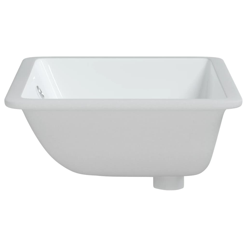 badeværelsesvask 55,5x37,5x19 cm rektangulær keramisk hvid