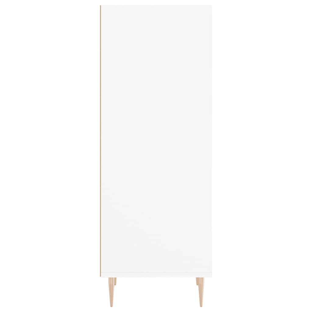 skænk 34,5x32,5x90 cm konstrueret træ hvid