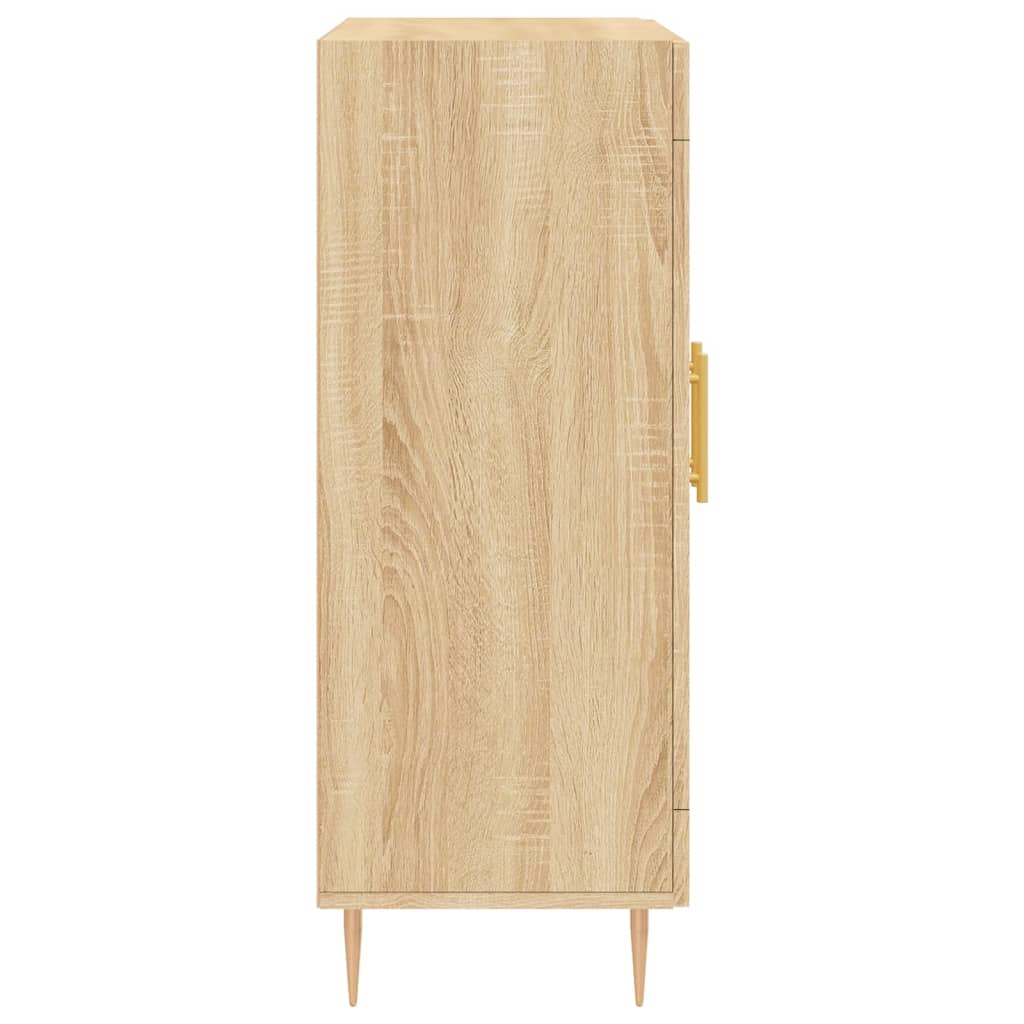 skænk 69,5x34x90 cm konstrueret træ sonoma-eg