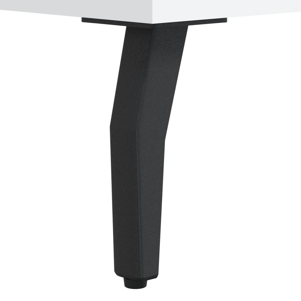 skænk 69,5x34x90 cm konstrueret træ hvid