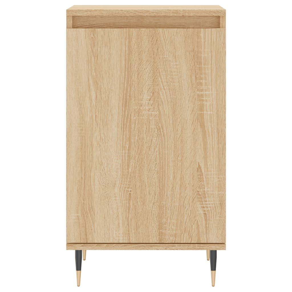 skænke 2 stk. 40x35x70 cm konstrueret træ sonoma-eg