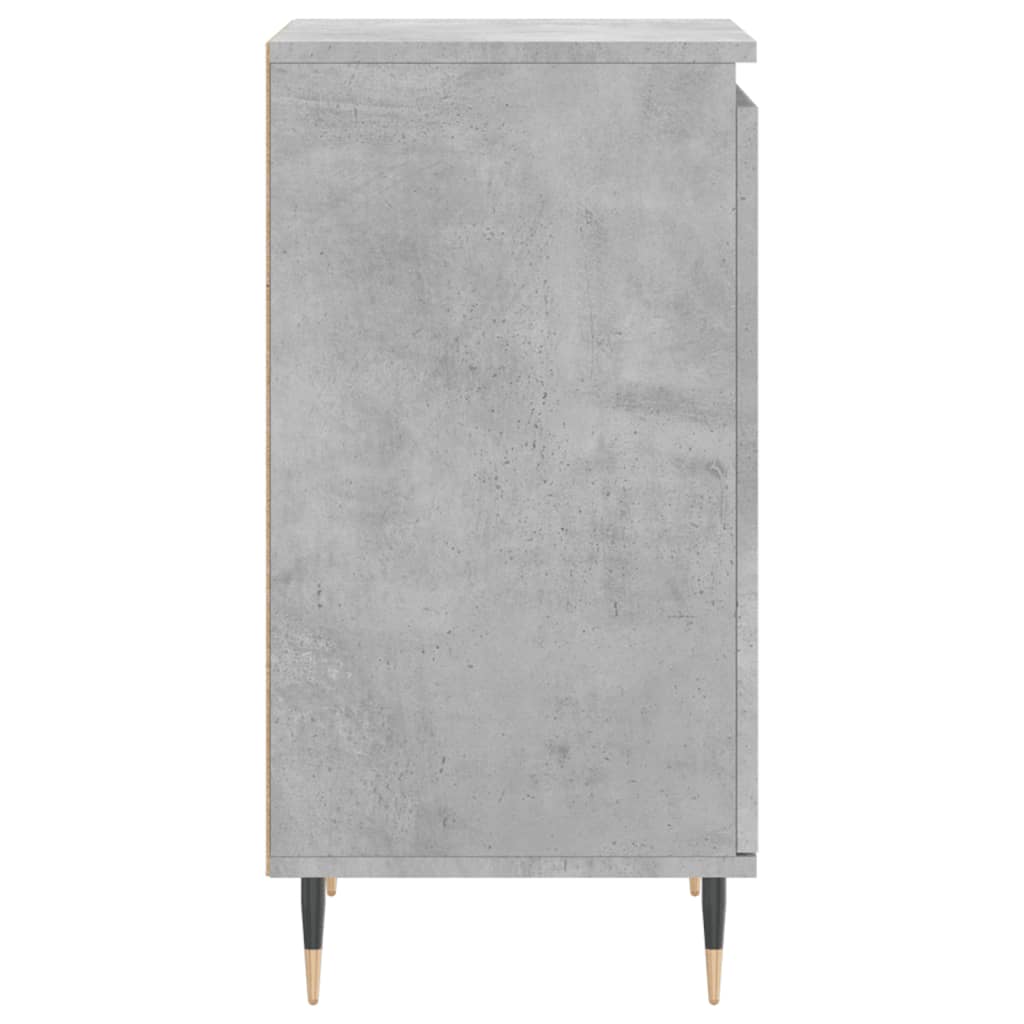 skænke 2 stk. 40x35x70 cm konstrueret træ betongrå
