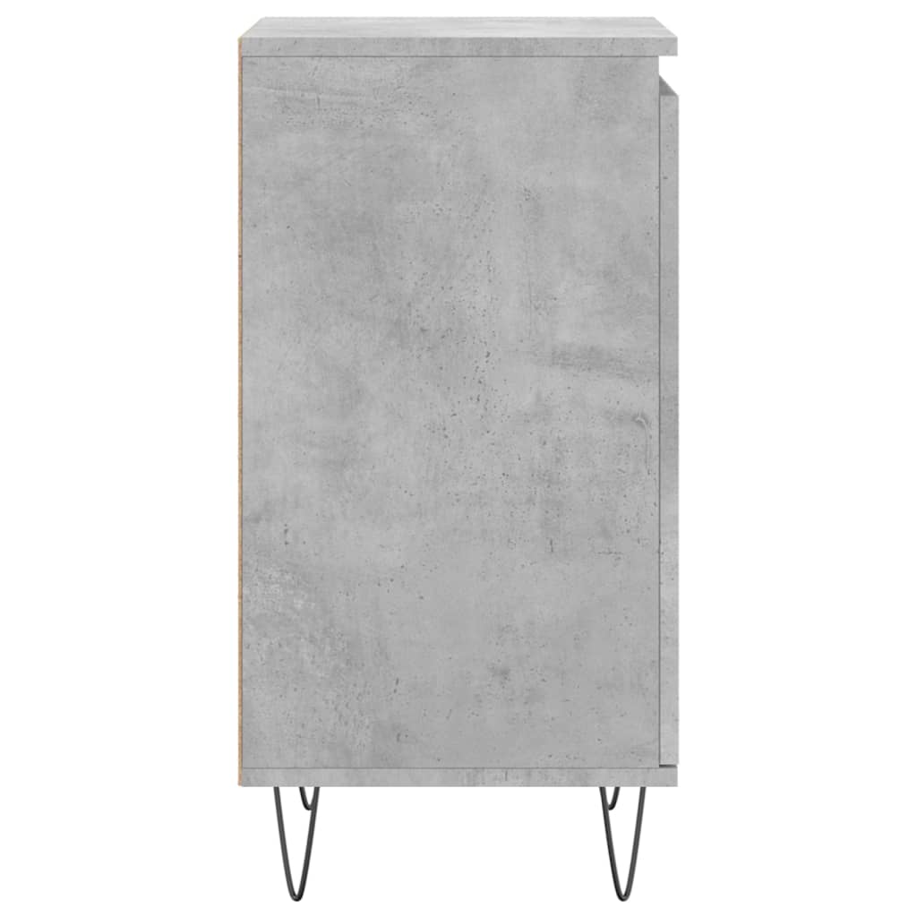 skænke 2 stk. 40x35x70 cm konstrueret træ betongrå