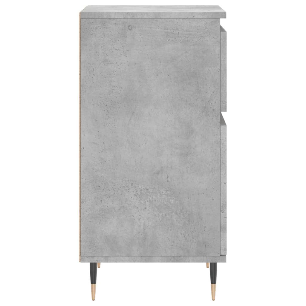skænke 2 stk. 40x35x70 cm konstrueret træ betongrå