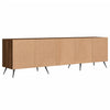 tv-bord 150x30x44,5 cm konstrueret træ brun egetræsfarve