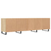 tv-bord 150x30x44,5 cm konstrueret træ sonoma-eg