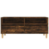 tv-bord 100x34,5x44,5 cm konstrueret træ røget egetræsfarve