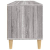 tv-bord 100x34,5x44,5 cm konstrueret træ grå sonoma-eg