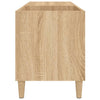vinylskab 84,5x38x48 cm konstrueret træ sonoma-eg