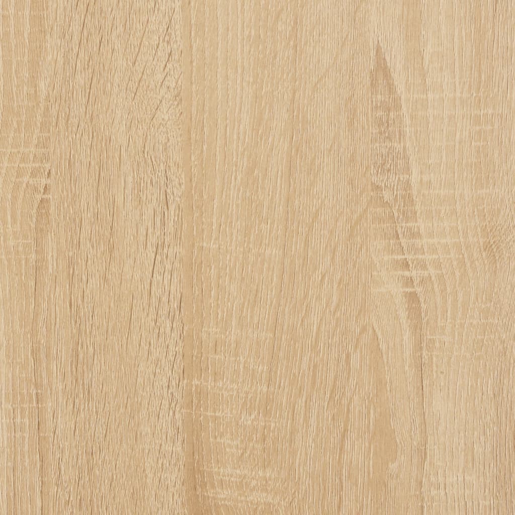 vinylskab 84,5x38x48 cm konstrueret træ sonoma-eg