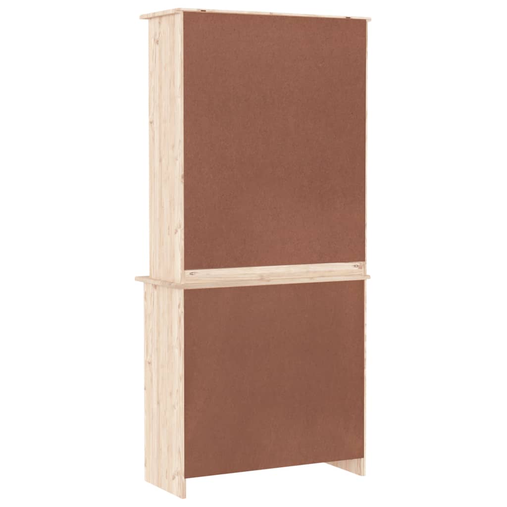 skænk ALTA 77x35x165 cm massivt fyrretræ