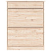 skoskab ALTA 77x35x96 cm massivt fyrretræ