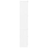 vitrineskab ALTA 77x35x186,5 massivt fyrretræ hvid