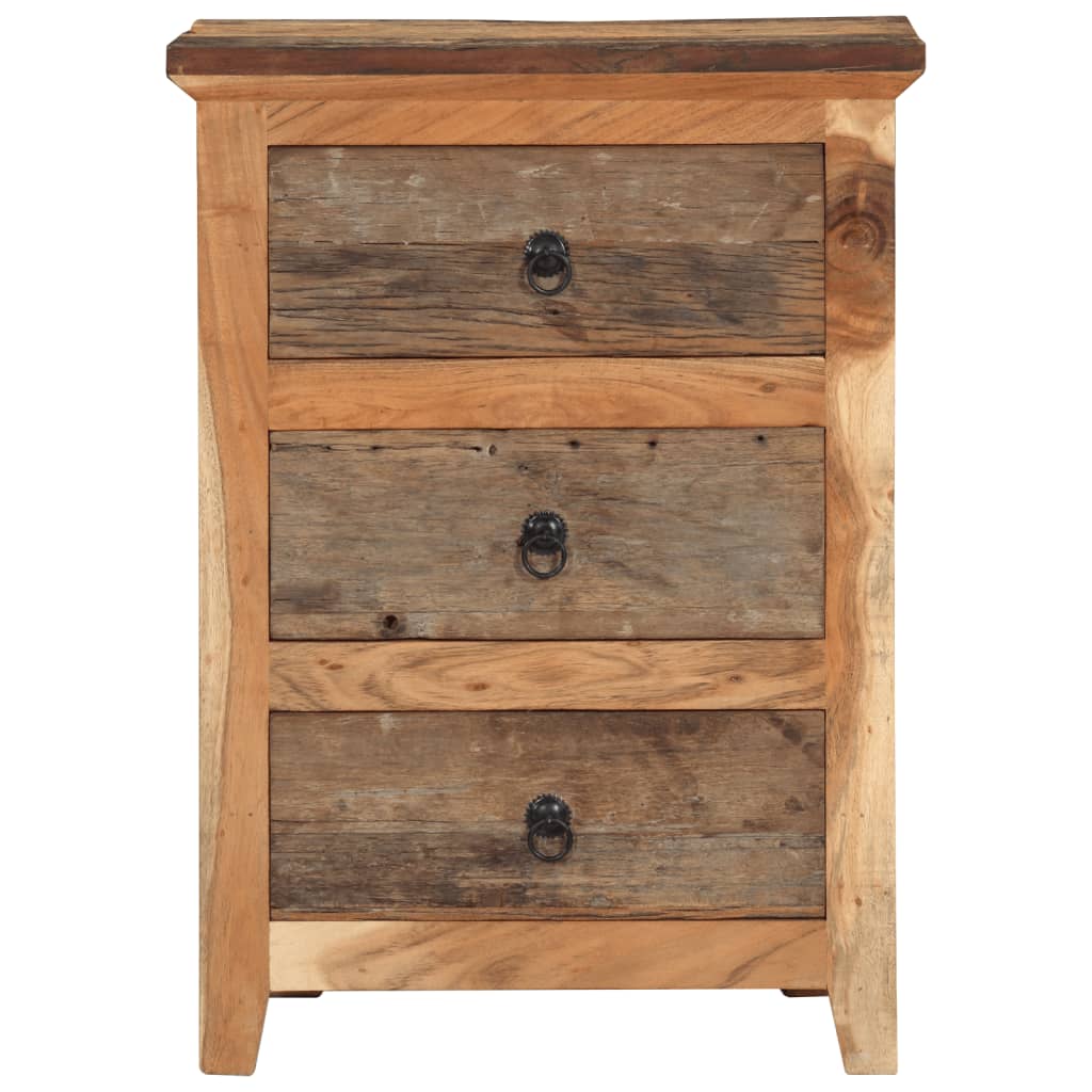 skab 55x33x75 cm massivt akacietræ