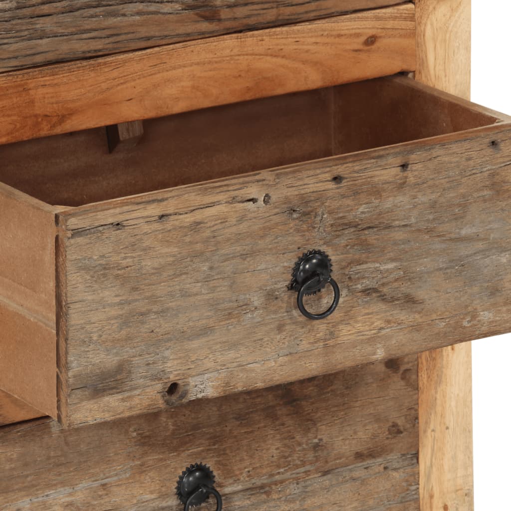 skab 55x33x75 cm massivt akacietræ