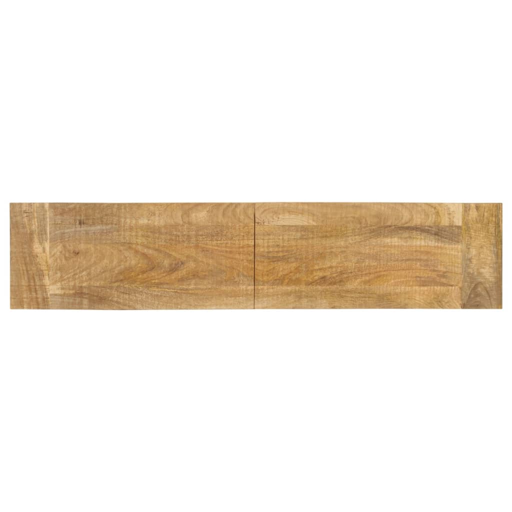 bænk 160x35x45 cm massivt mangotræ