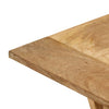 bænk 160x35x45 cm massivt mangotræ