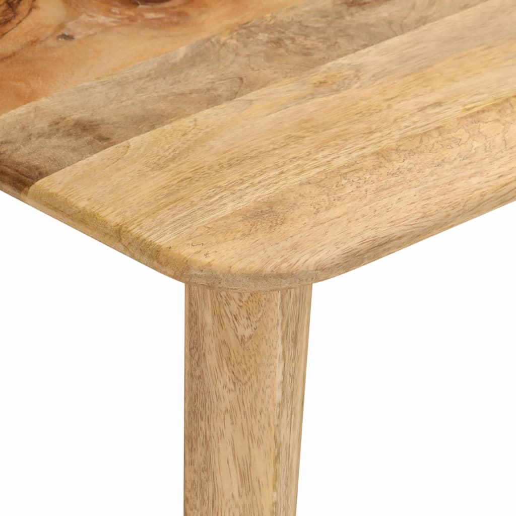 bænk 160x40x45 cm massivt mangotræ
