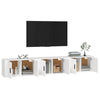 væghængte tv-skabe 3 stk. 80x34,5x40 cm hvid